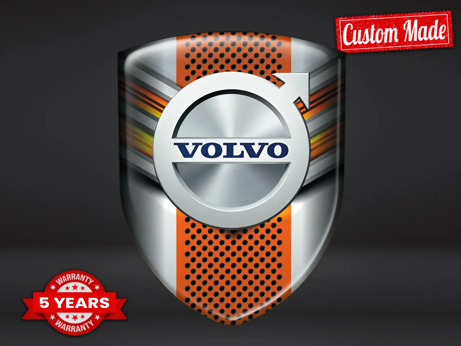 Volvo Pegatinas Auto Duraderas Lujo Personalizable Estilo